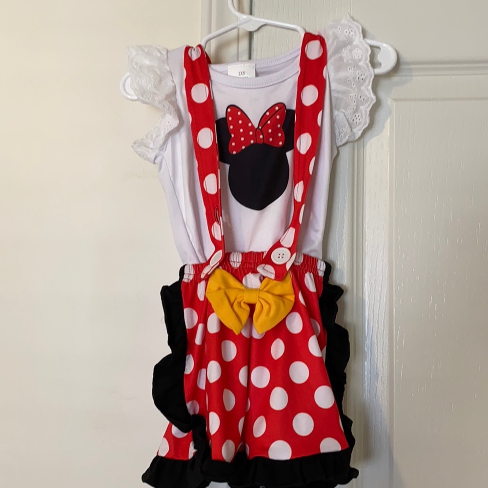 Toddler Minnie Mouse outfit